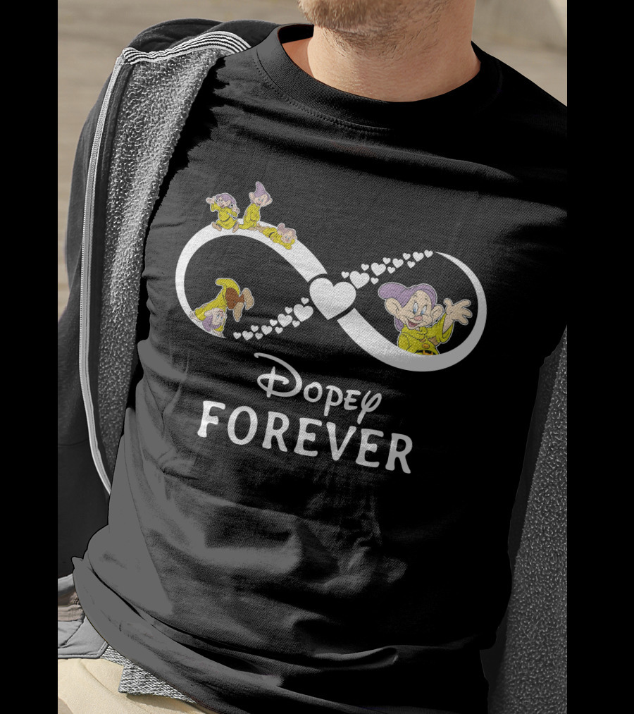Dopey Forever Infinity Heart Symbol T-Shirt
