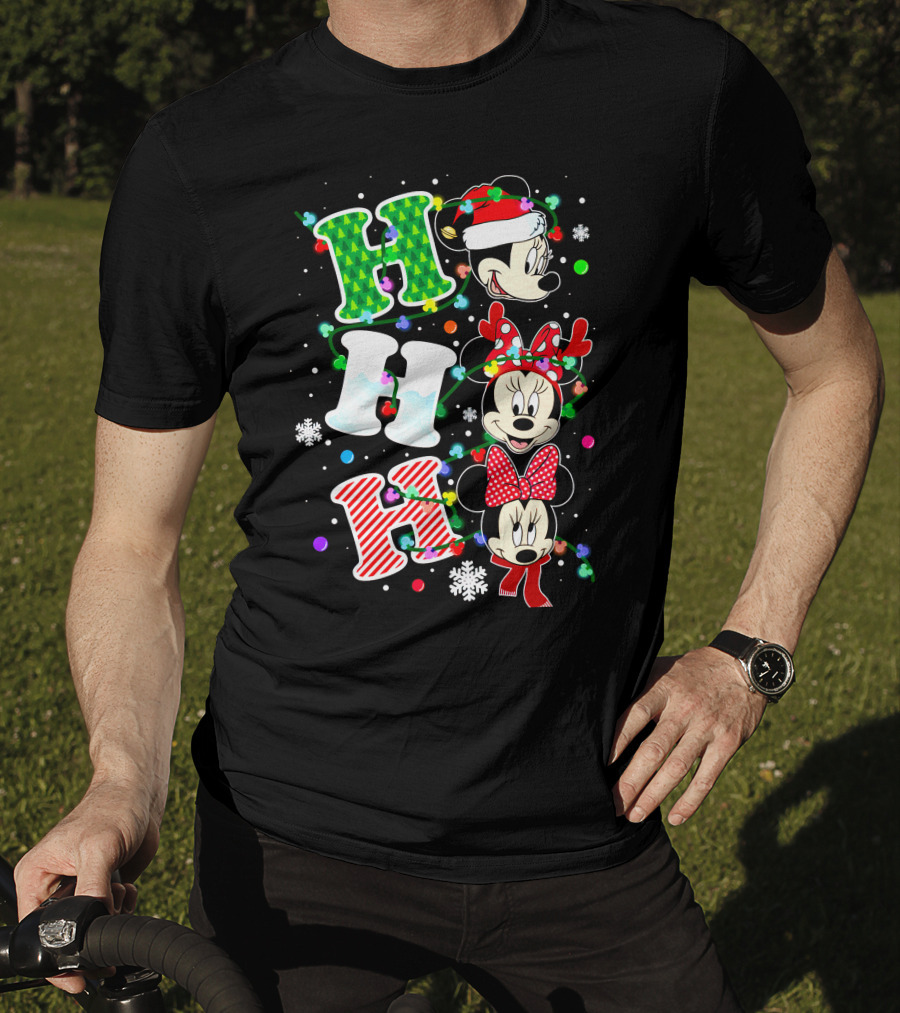 Ho Ho Ho Minnie Christmas T-Shirt