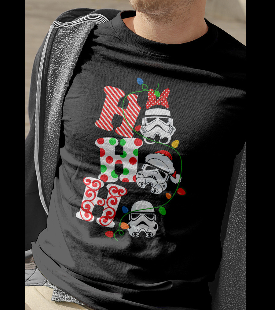Star War Christmas Stormtrooper Ho Ho Ho Disney T-Shirt