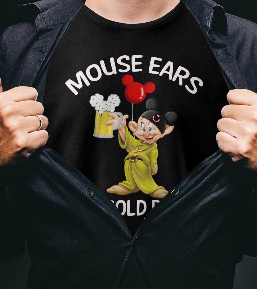 Mouse Ears And Cold Beers Dopey Mug Balloon T-Shirt