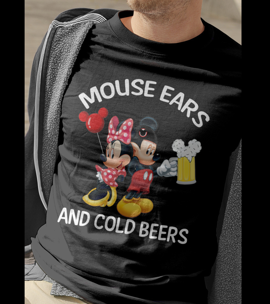 Mouse Ears And Cold Beers T-Shirt