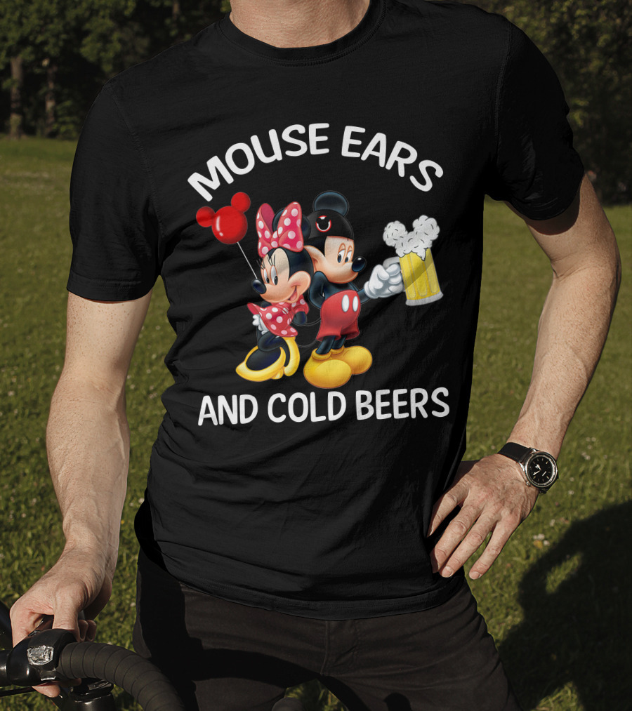 Mouse Ears And Cold Beers T-Shirt