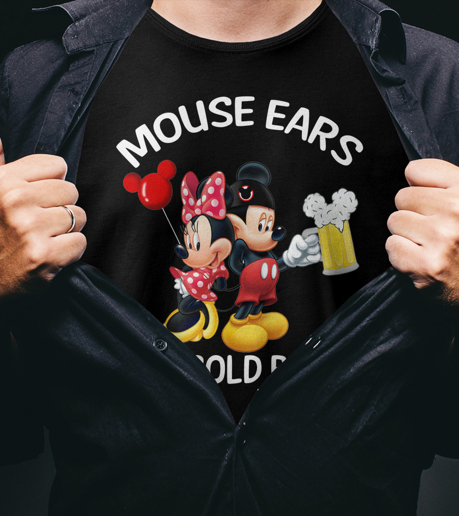 Mouse Ears And Cold Beers T-Shirt