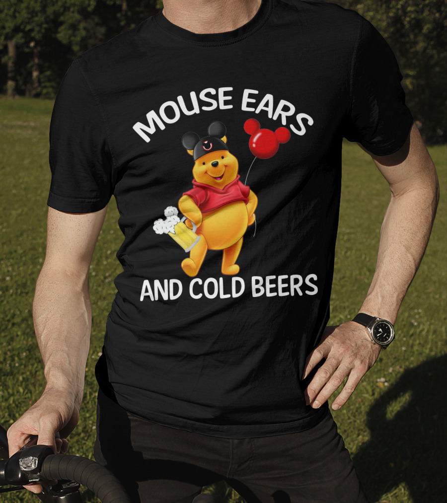 Mouse Ears And Cold Beers Balloon And Mug T-Shirt