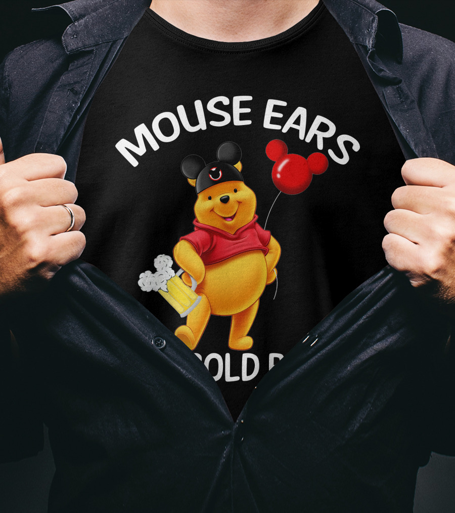 Mouse Ears And Cold Beers Balloon And Mug T-Shirt