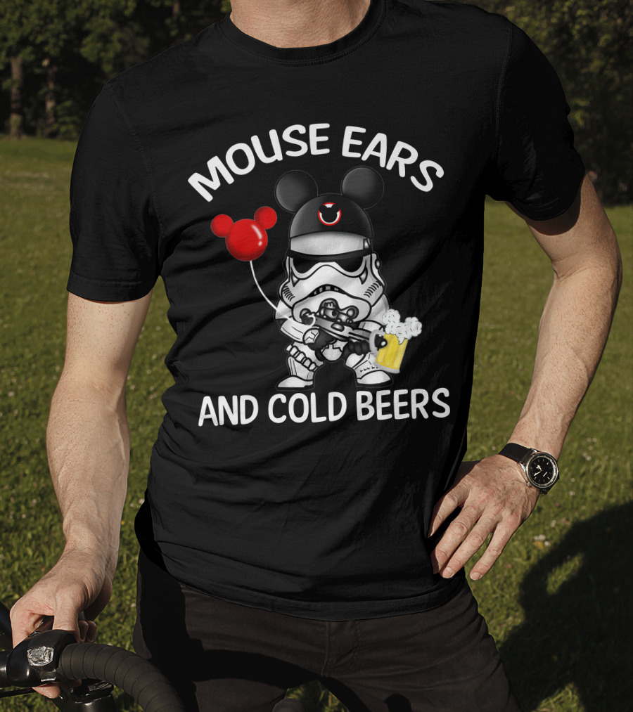 Mouse Ears And Cold Beers Stormtrooper T-Shirt