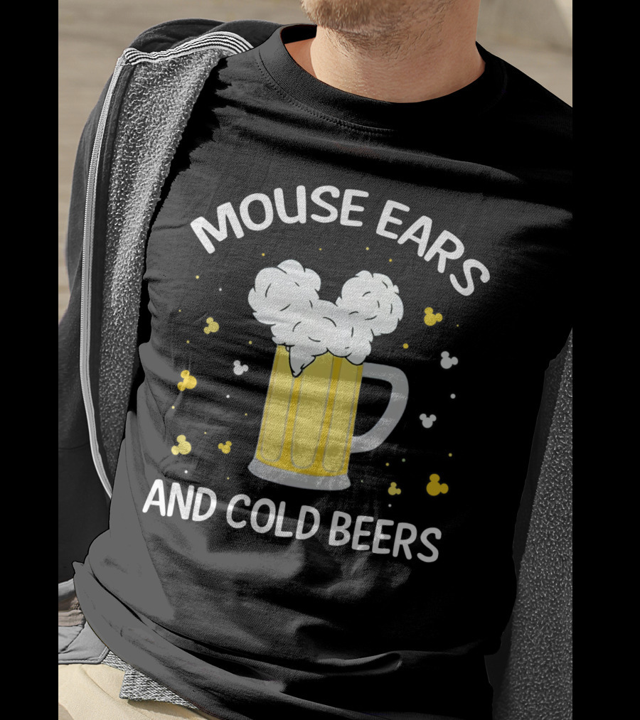 Mouse Ears And Cold Beers T-Shirt