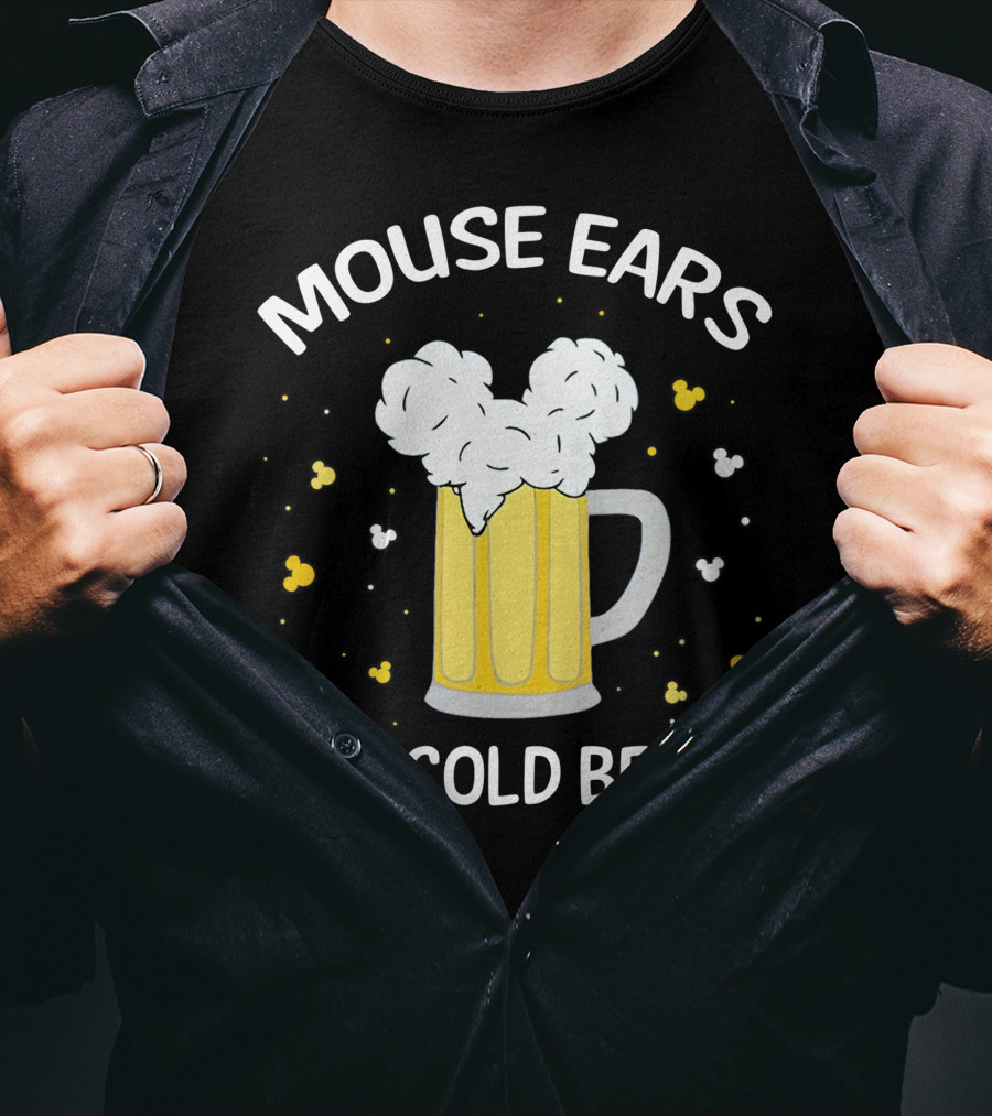 Mouse Ears And Cold Beers T-Shirt