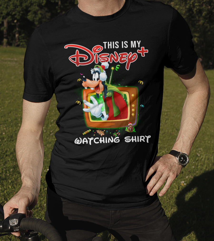 This Is My Disney+ Goofy Watching T-Shirt