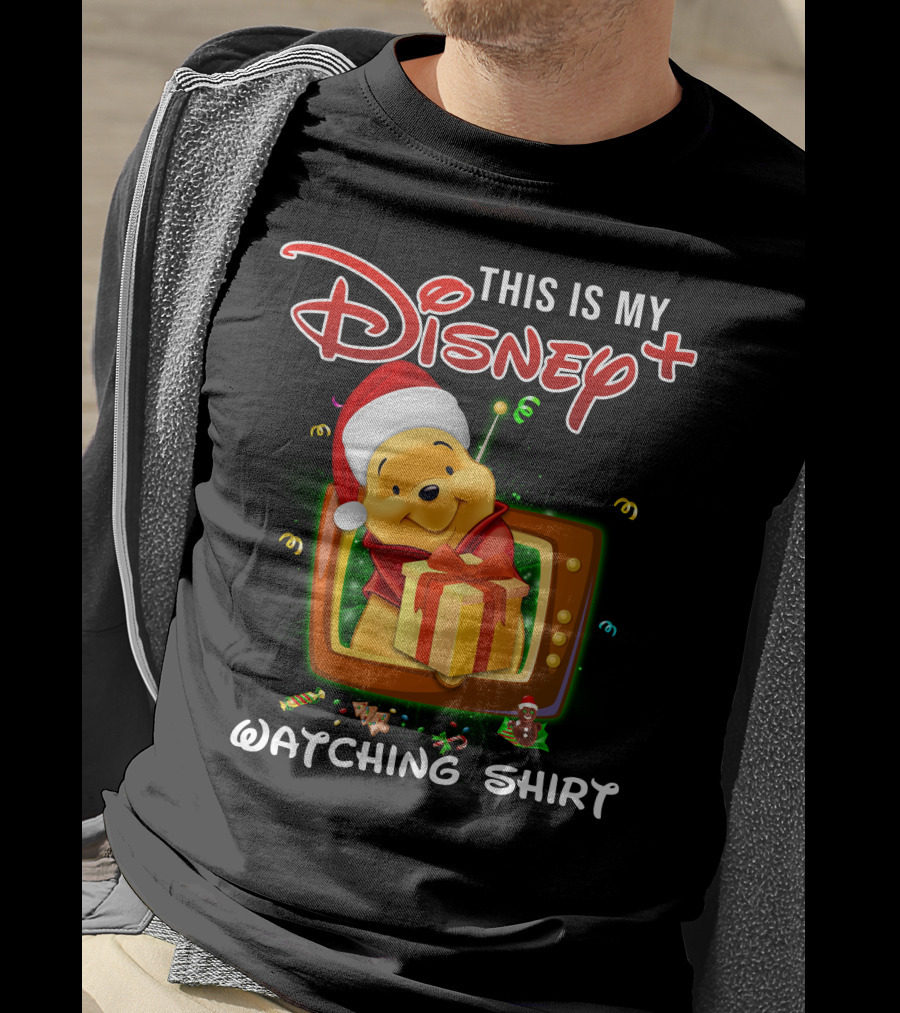 This Is My Disney+ Pooh Watching T-Shirt