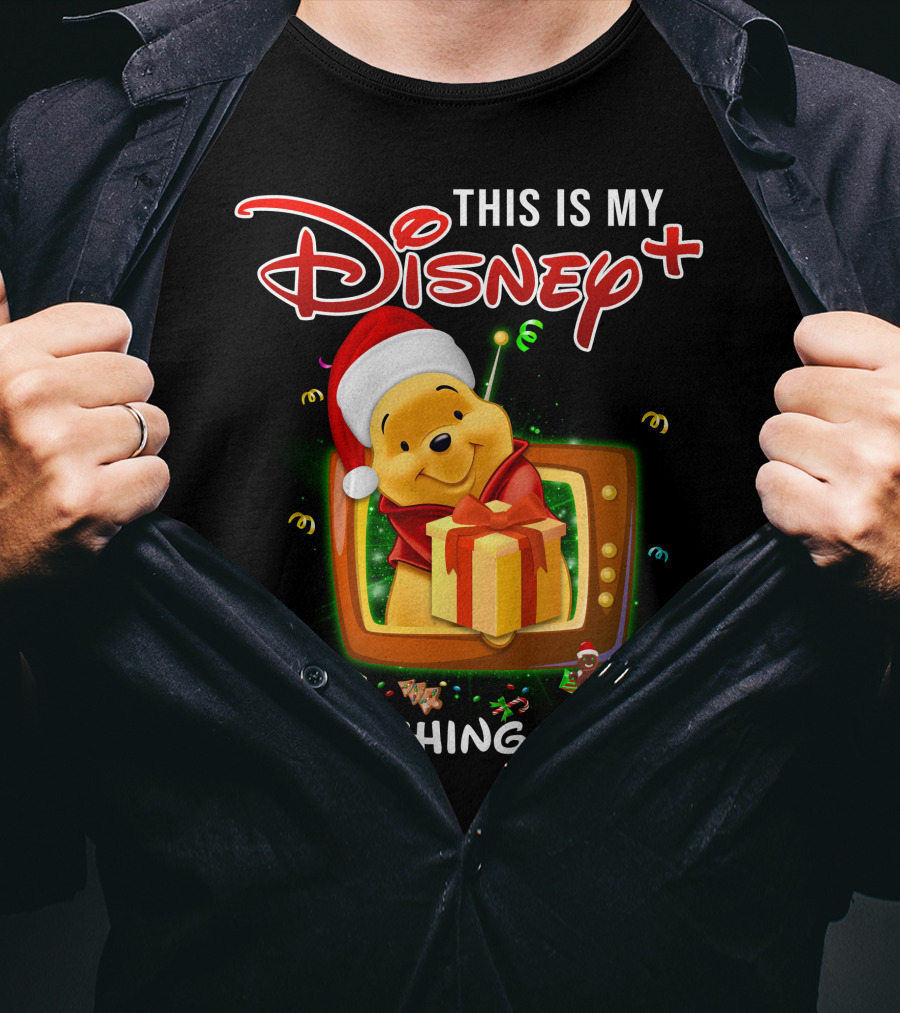 This Is My Disney+ Pooh Watching T-Shirt
