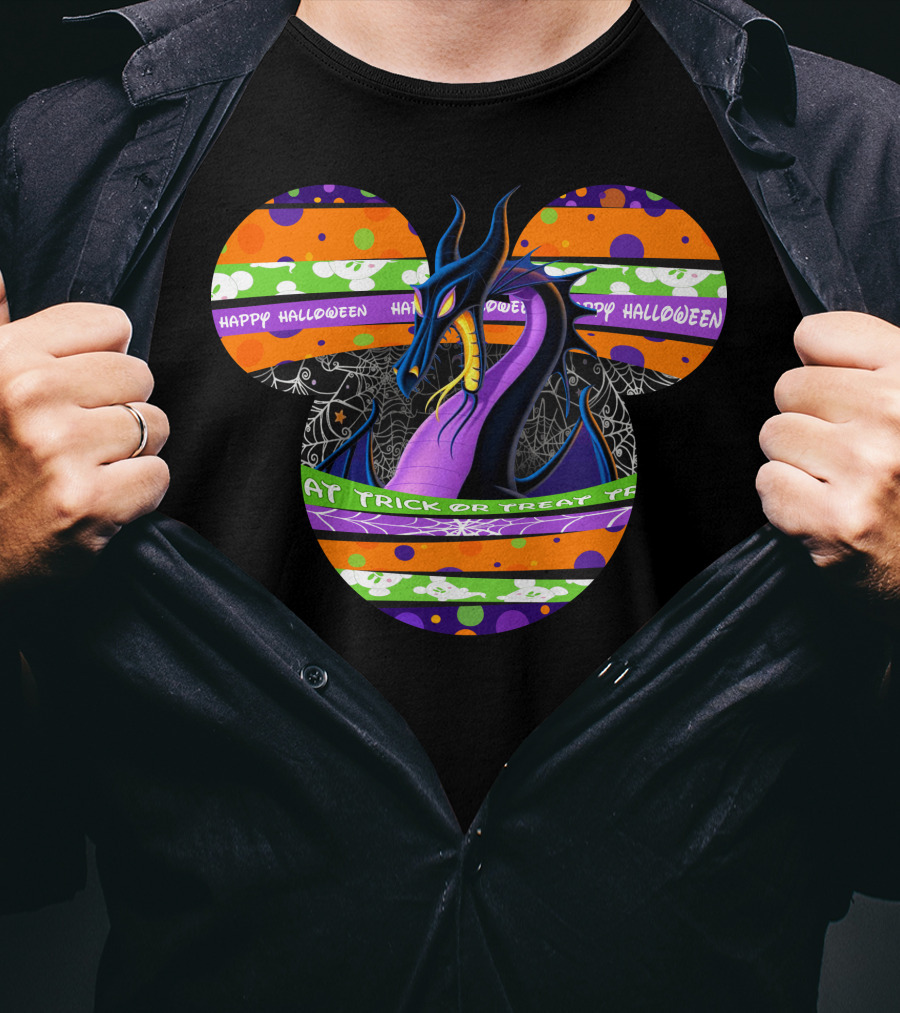 Happy Halloween Dragon Trick Or Treat T-Shirt