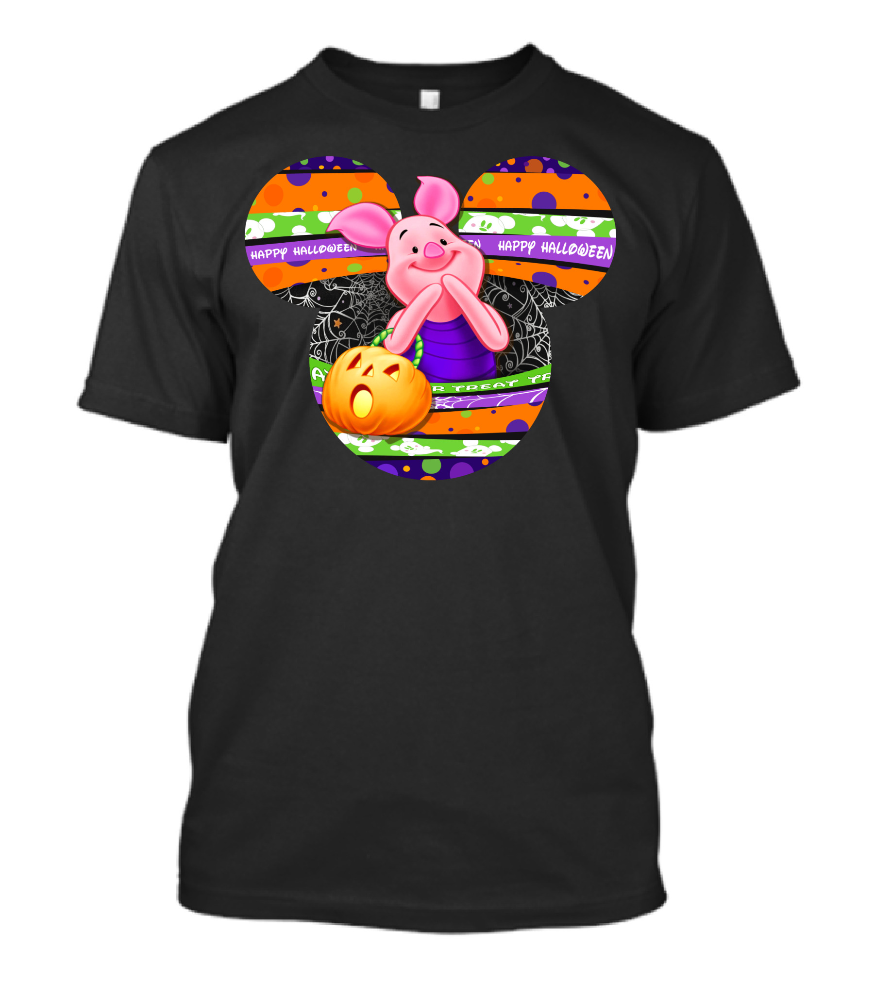 Piglet Happy Halloween Trick Or Treat T-Shirt