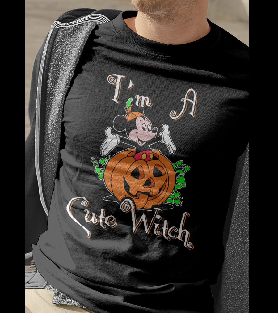 I'm A Cute Witch Halloween 35 T-Shirt