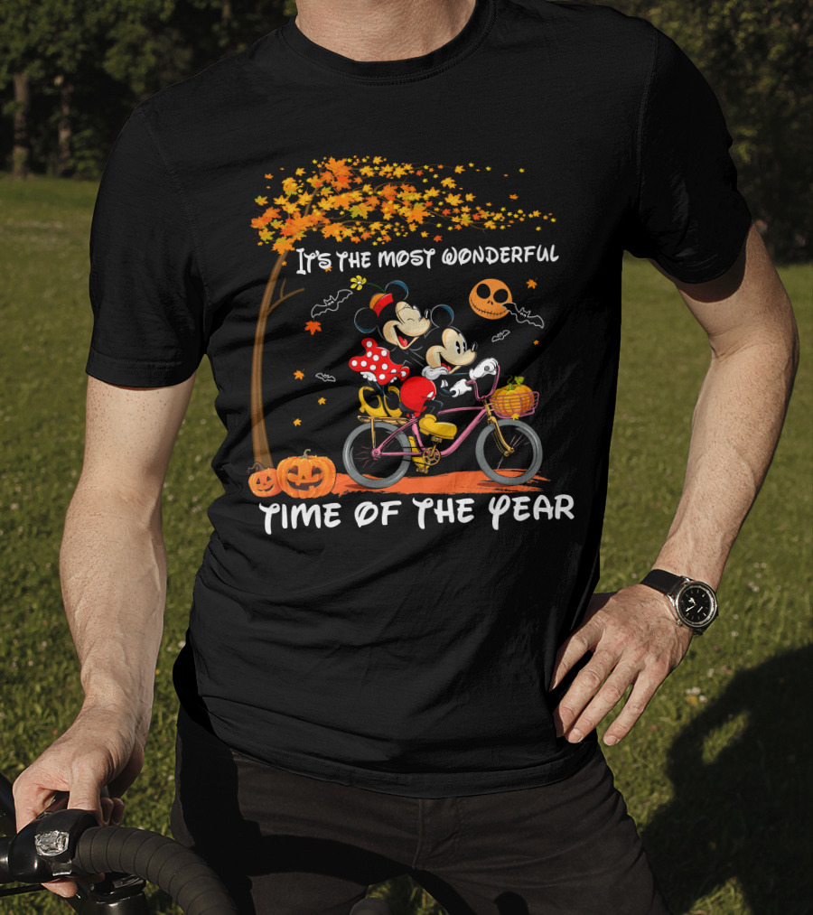 It's The Most Wonderful Time Of The Year Halloween Mickey Minnie T-Shirt