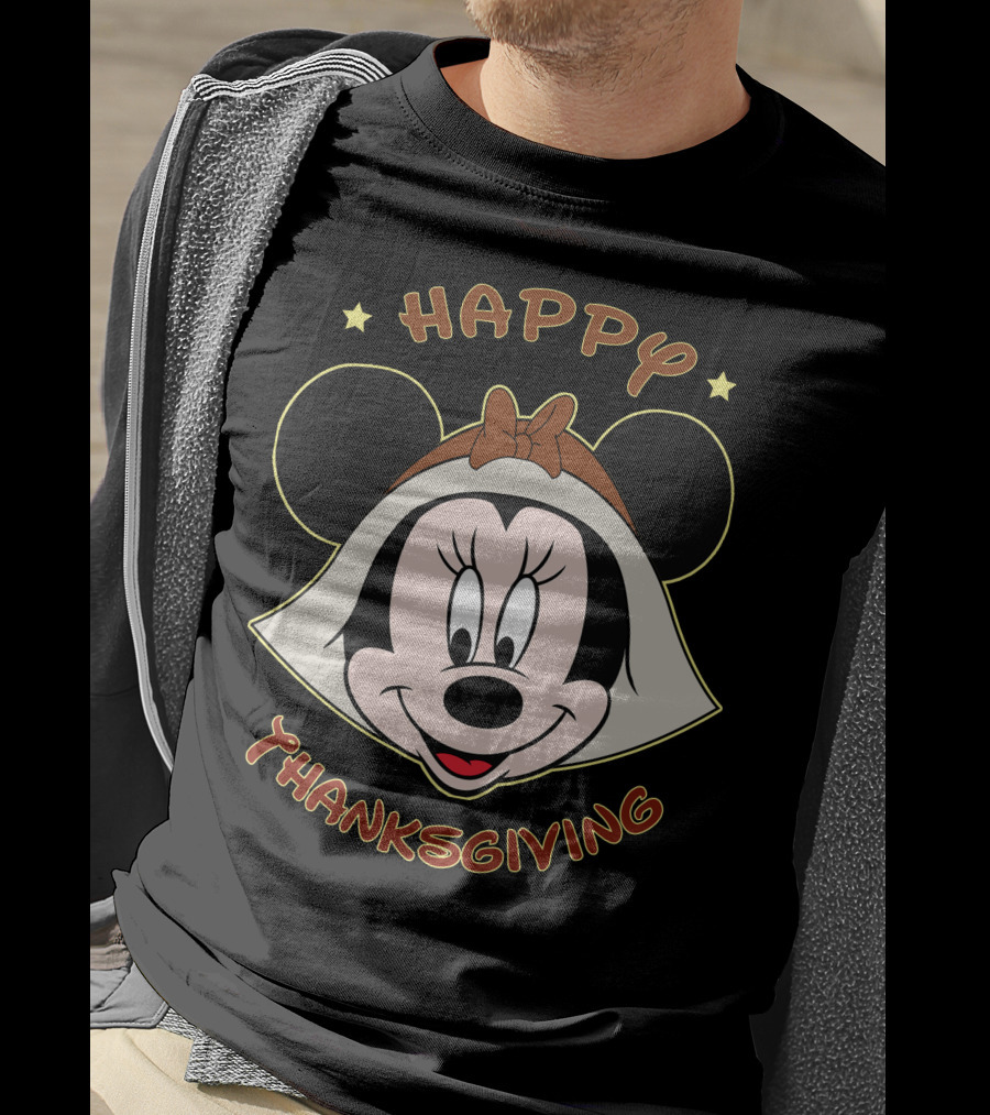 Happy Thanksgiving Minnie Mouse T-Shirt
