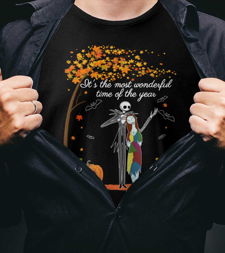 It's The Most Wonderful Time Of The Year Pumpkin Halloween T-Shirt