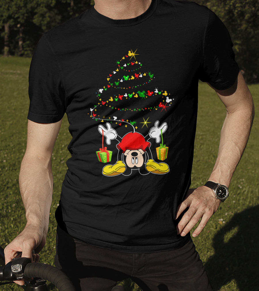 Merry Christmas 102 Holiday Cartoon Character Festive Tree T-Shirt