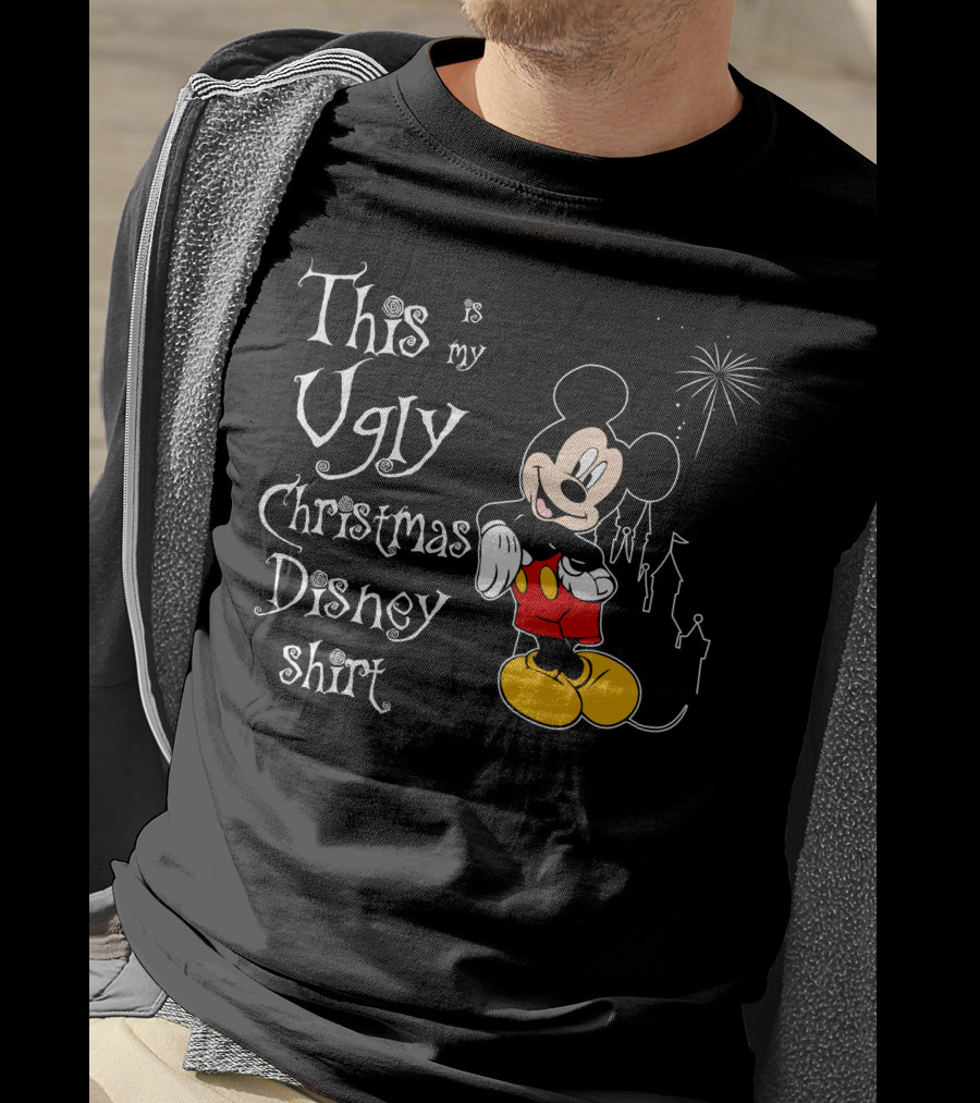 This Is My Ugly Christmas Disney T-Shirt