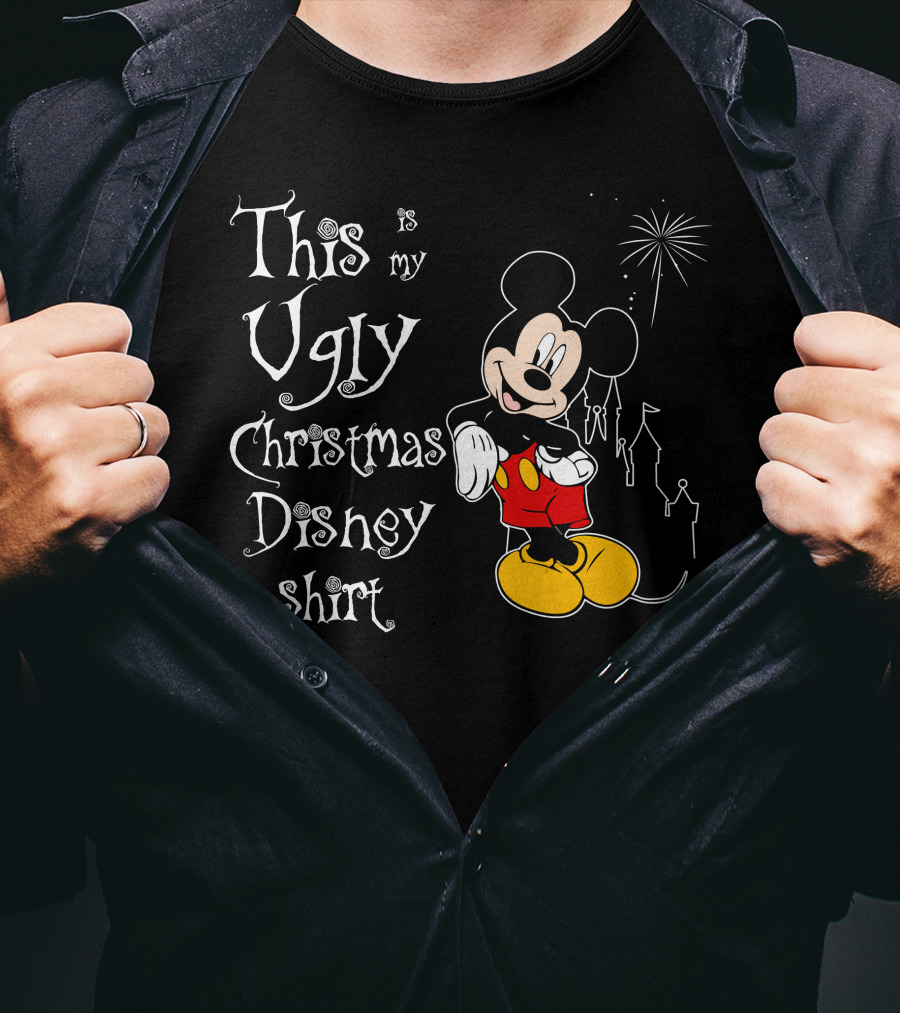 This Is My Ugly Christmas Disney T-Shirt