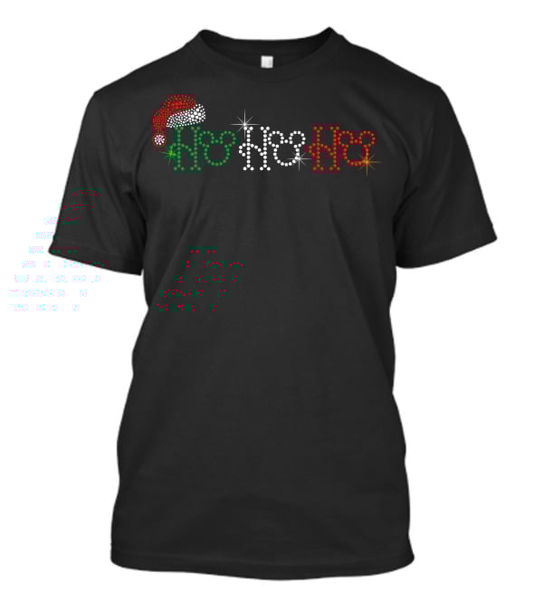 Ho Ho Ho Santa Hat Christmas T-Shirt