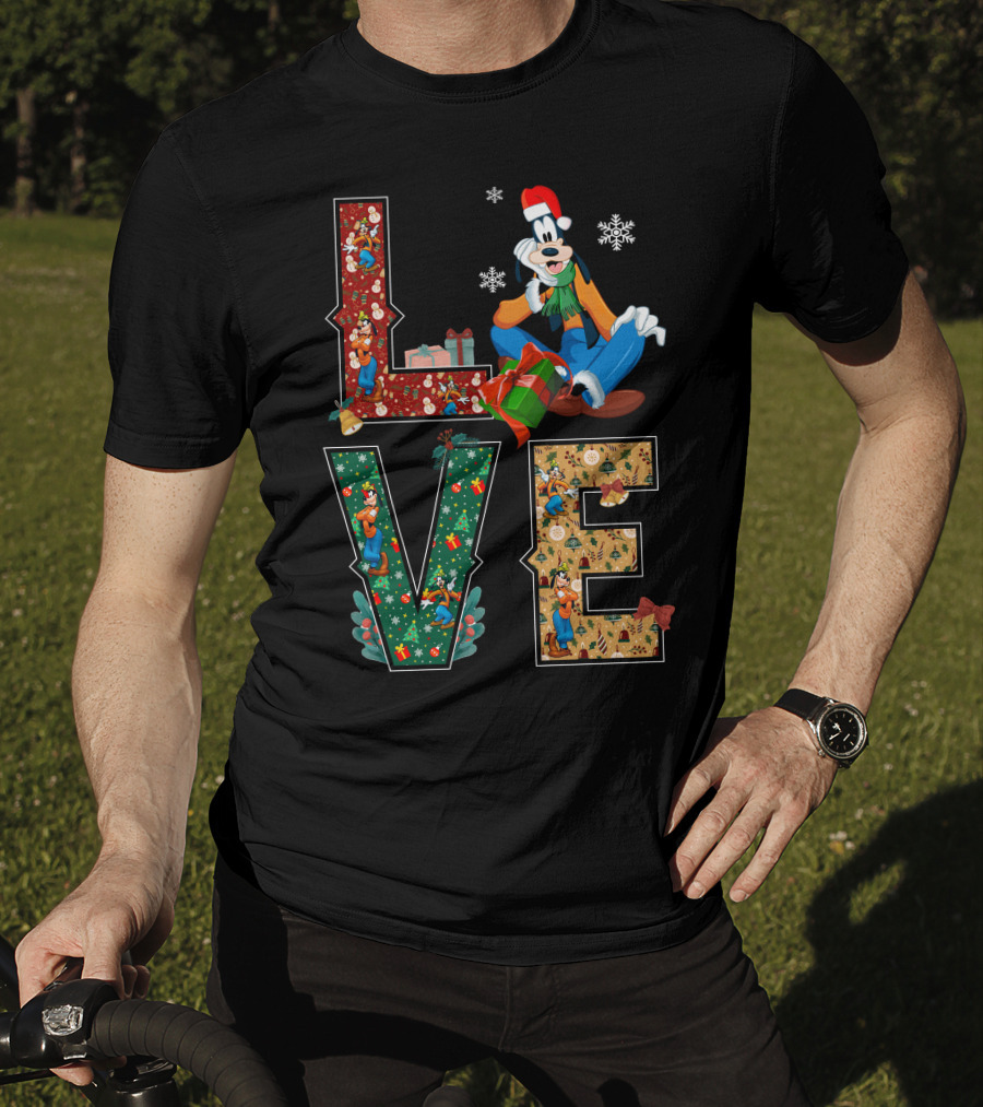 Goofy Love Christmas Festive Celebration T-Shirt