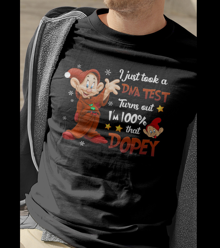 I Just Took A Dna Test Turns Out I'm 100% That Dopey T-Shirt