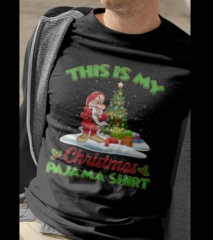 This Is My Grumpy Christmas Pajama T-Shirt