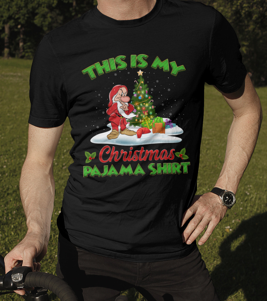 This Is My Grumpy Christmas Pajama T-Shirt