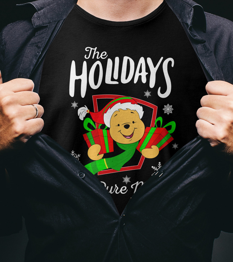 The Holidays Are Pure Magic Pooh T-Shirt