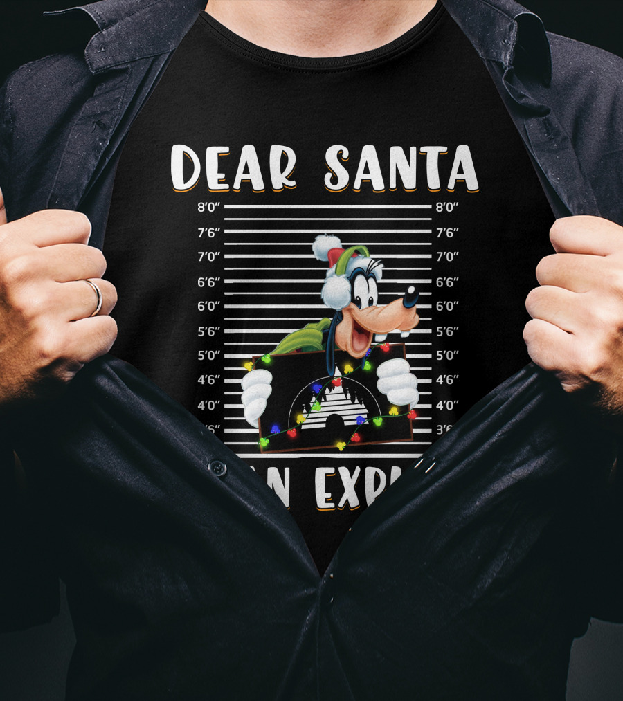 Dear Santa Goofy I Can Explain T-Shirt