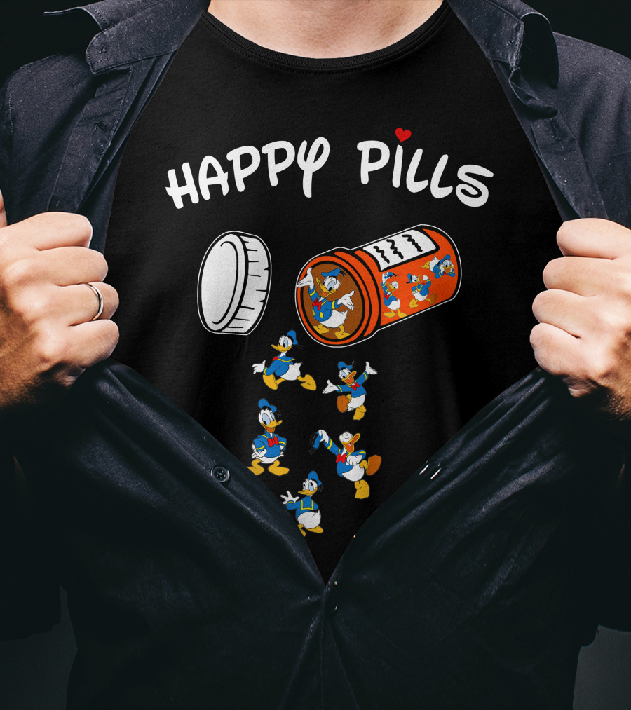 Happy Pills Donald Duck T-Shirt