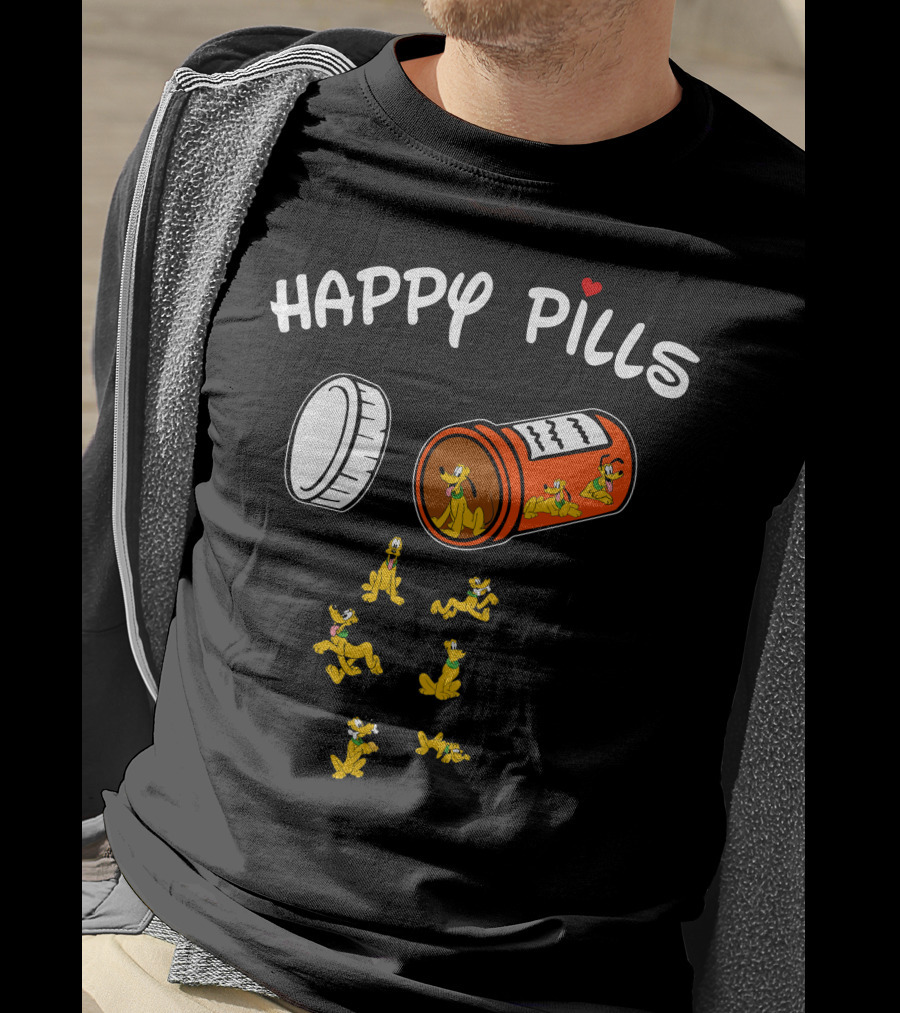 Happy Pills Pluto T-Shirt