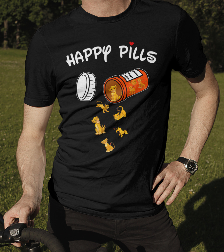 Happy Pills Simba Lion King Capsule Fun T-Shirt