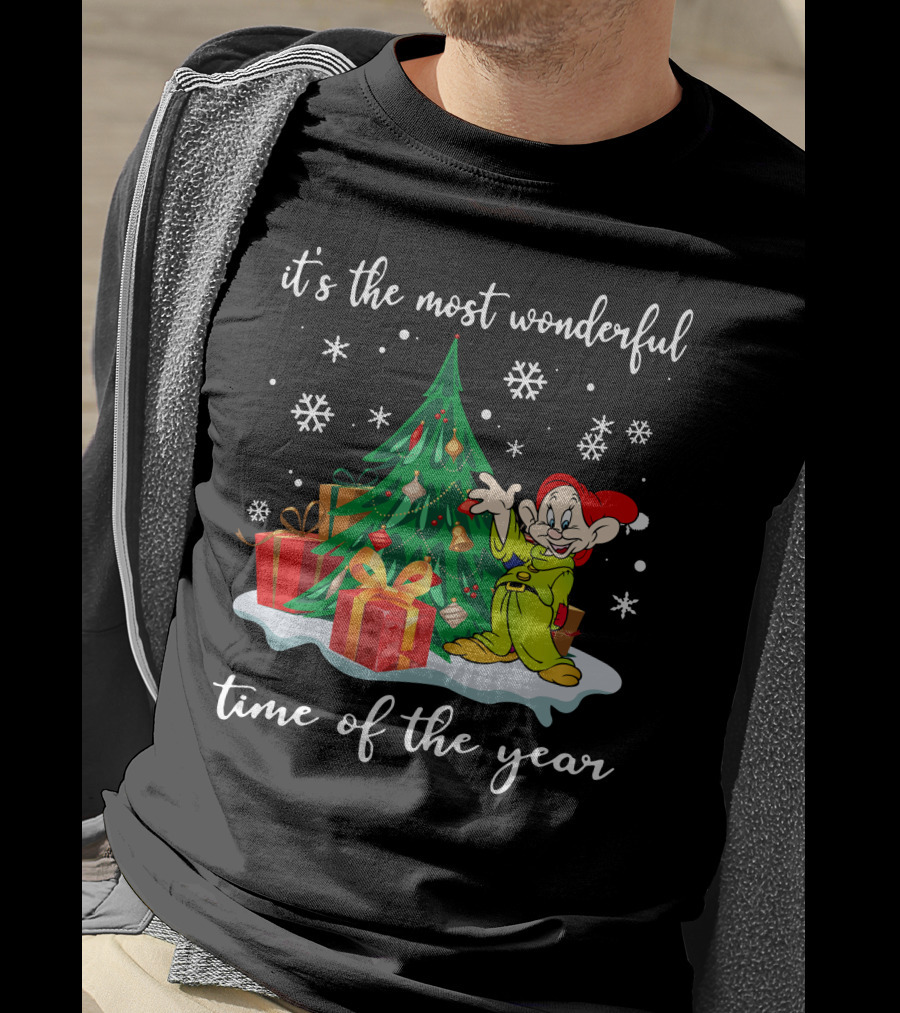 It's The Most Wonderful Time Of The Year Dopey Christmas Celebration T-Shirt