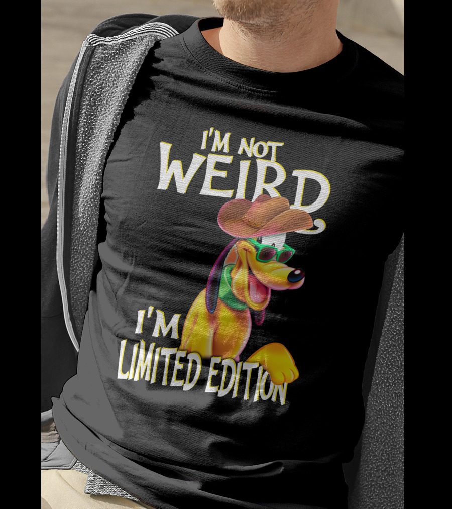 I'm Not Weird I'm Pluto Cowboy Hat Sunglasses T-Shirt