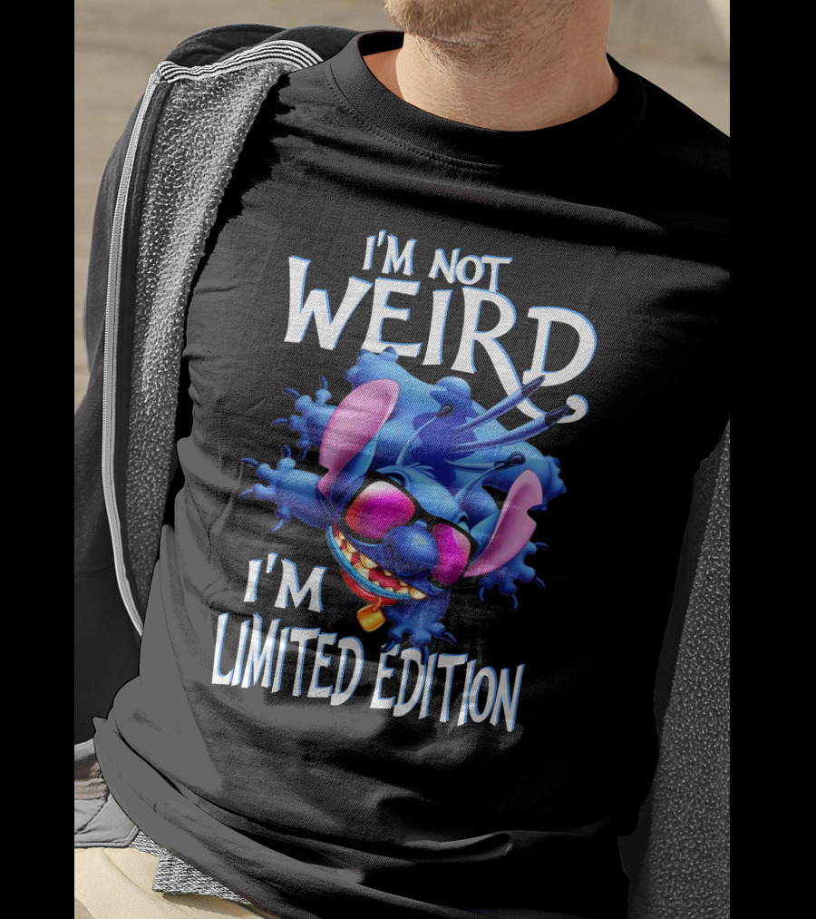 I'm Not Weird I'm Stitch Disney Character T-Shirt