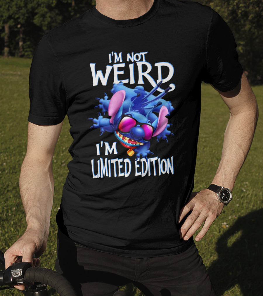 I'm Not Weird I'm Stitch Disney Character T-Shirt