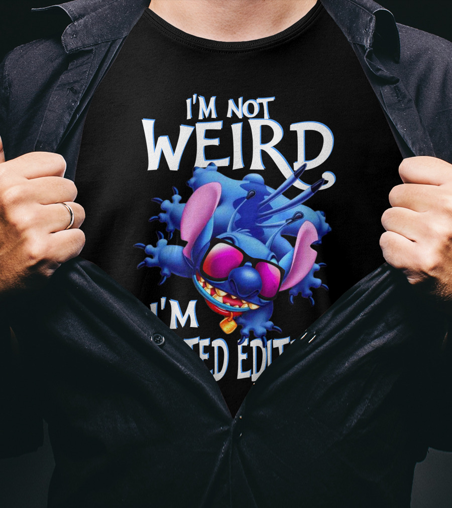 I'm Not Weird I'm Stitch Disney Character T-Shirt