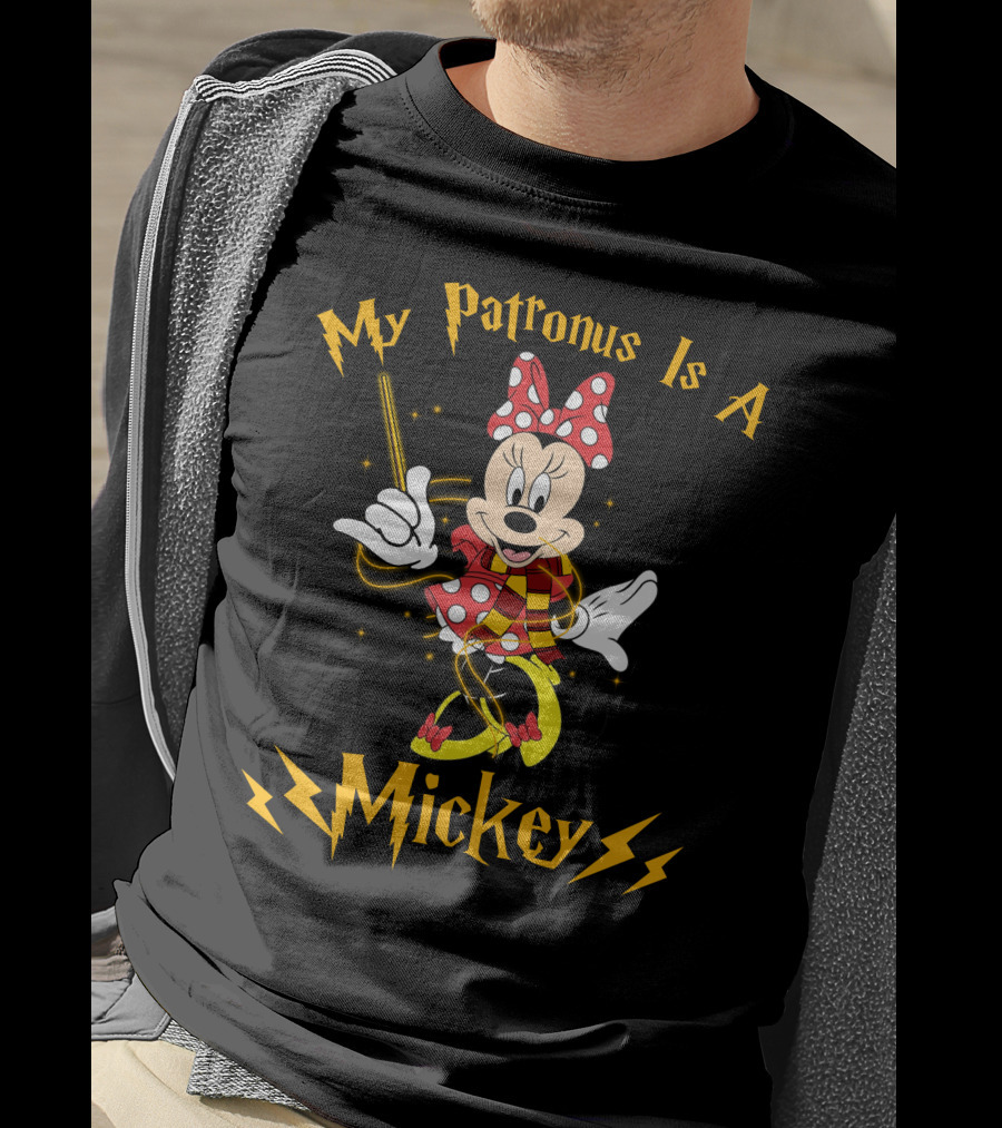 My Patronus Is A Mickey Minnie Magic Wand T-Shirt