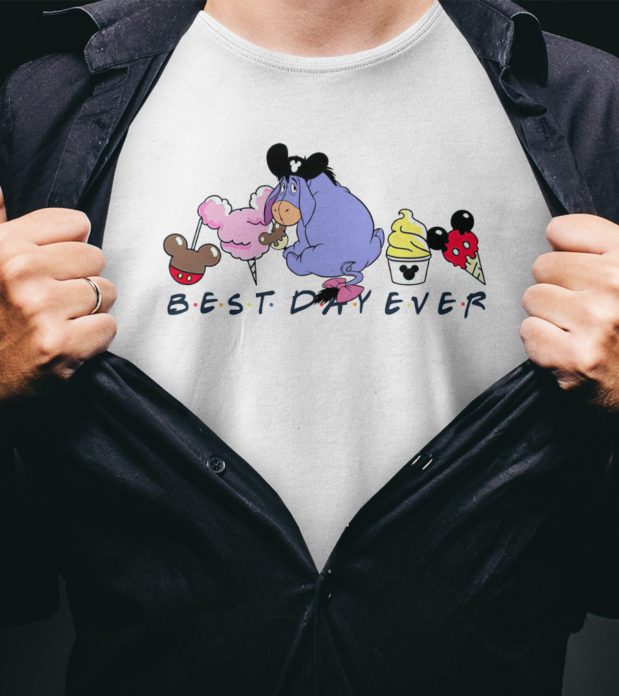 Eeyore Best Day Ever Disney Snacks T-Shirt