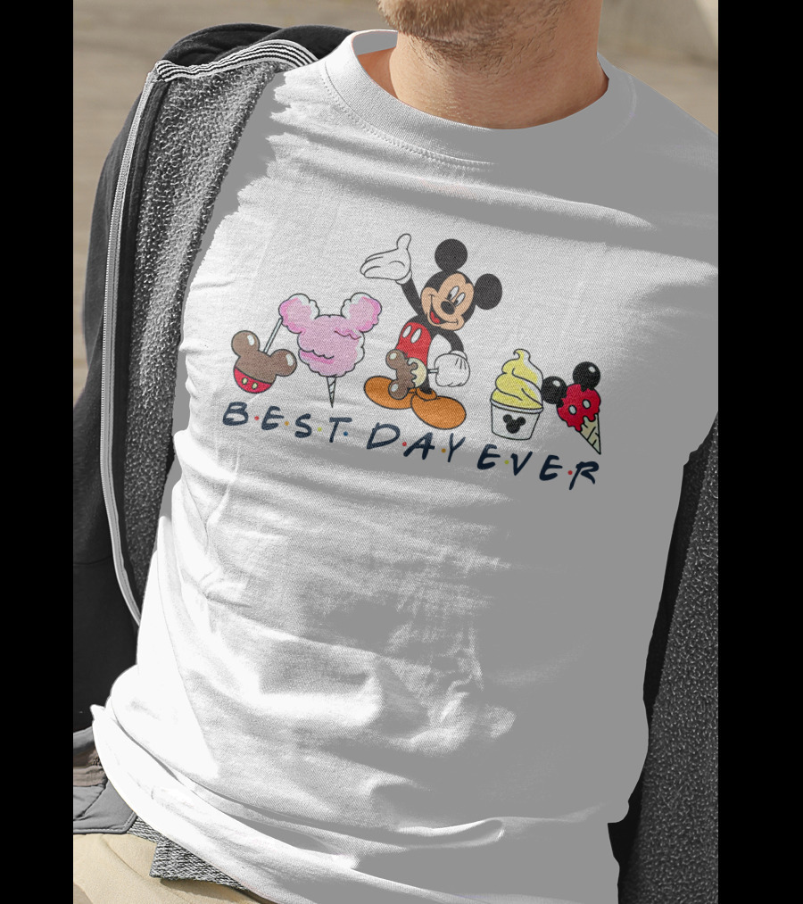 Mickey Best Day Ever Disney Snacks T-Shirt