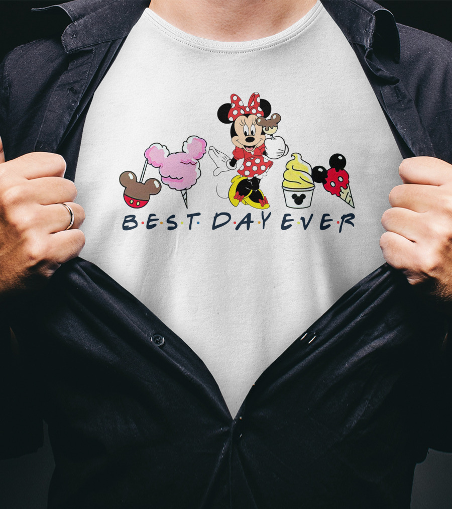 Minnie Best Day Ever Candy Treats T-Shirt