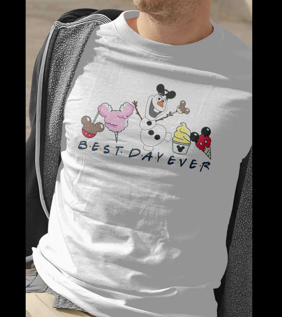 Olaf Best Day Ever Disney Treats T-Shirt