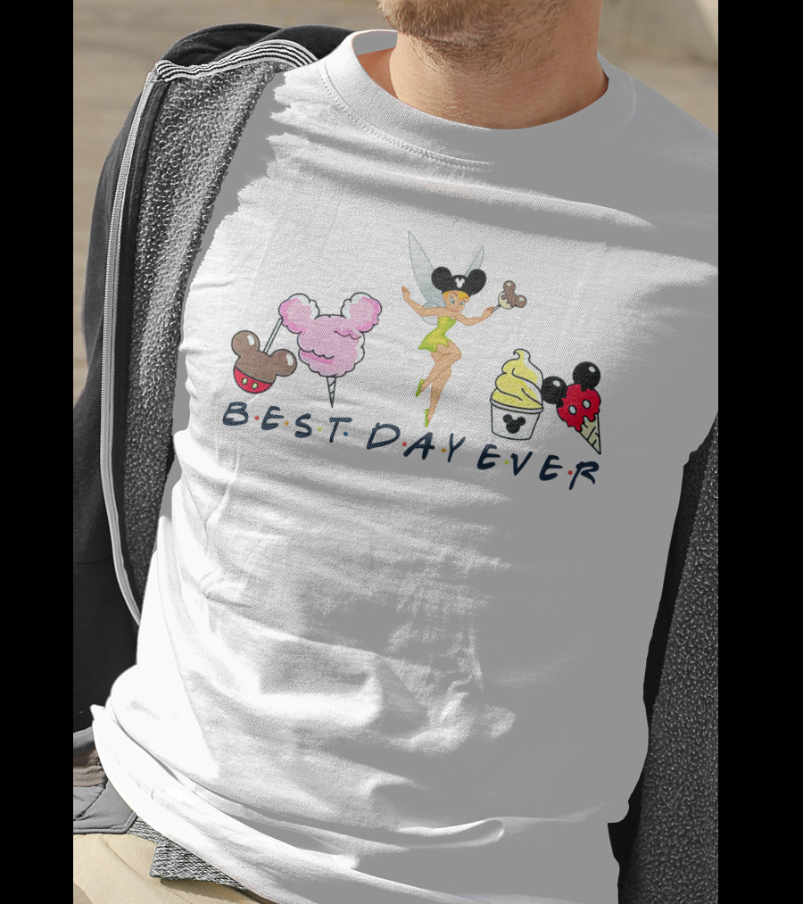 Best Day Ever Tinker Bell And Disney Treats T-Shirt