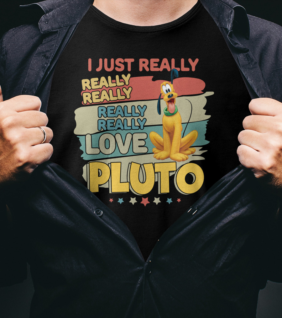 I Just Really Really Really Love Pluto T-Shirt
