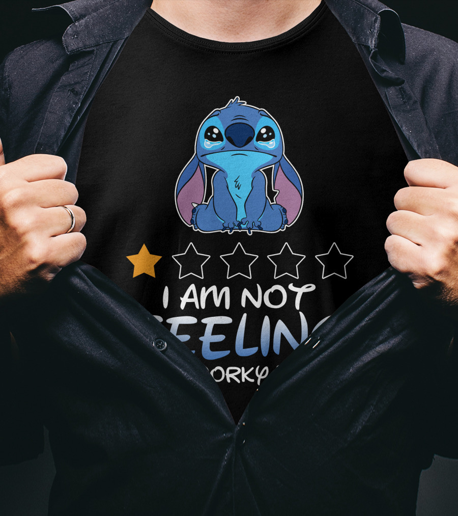 Stitch I Am Not Feeling Very Worky Today T-Shirt
