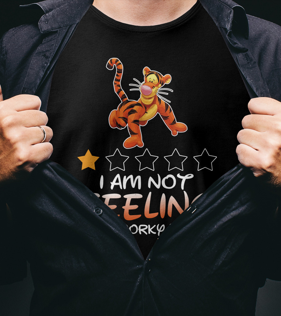 I Am Not Feeling Very Worky Today Tigger Disney T-Shirt
