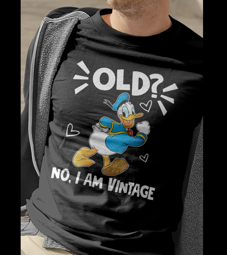 Donald Old? No I Am Vintage T-Shirt