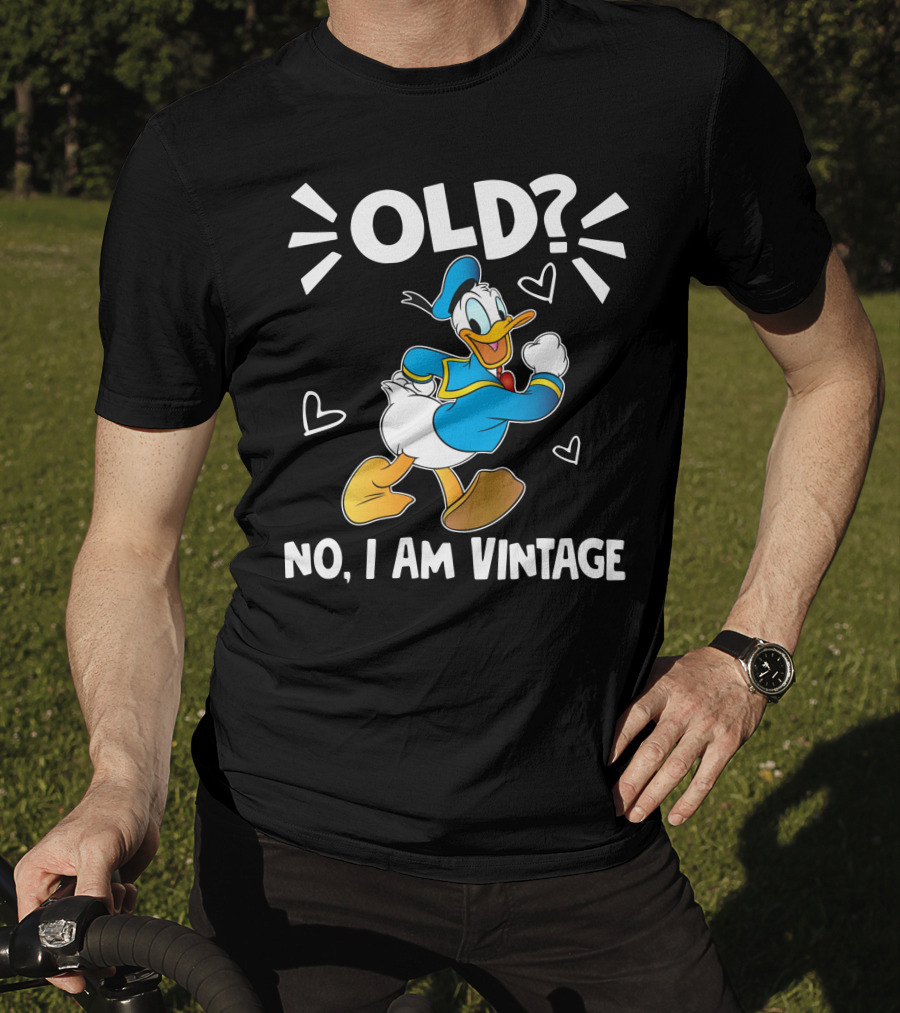 Donald Old? No I Am Vintage T-Shirt